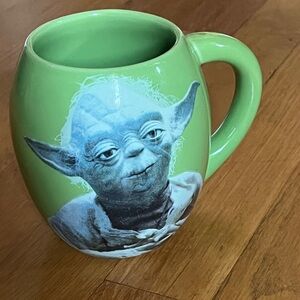 Star Wars Yoda “May The Force Be With You” 2013 Green Coffee Mug